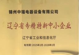 专精特新中小企业证书