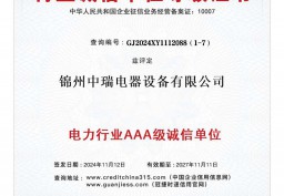 行业诚信单位等级证书